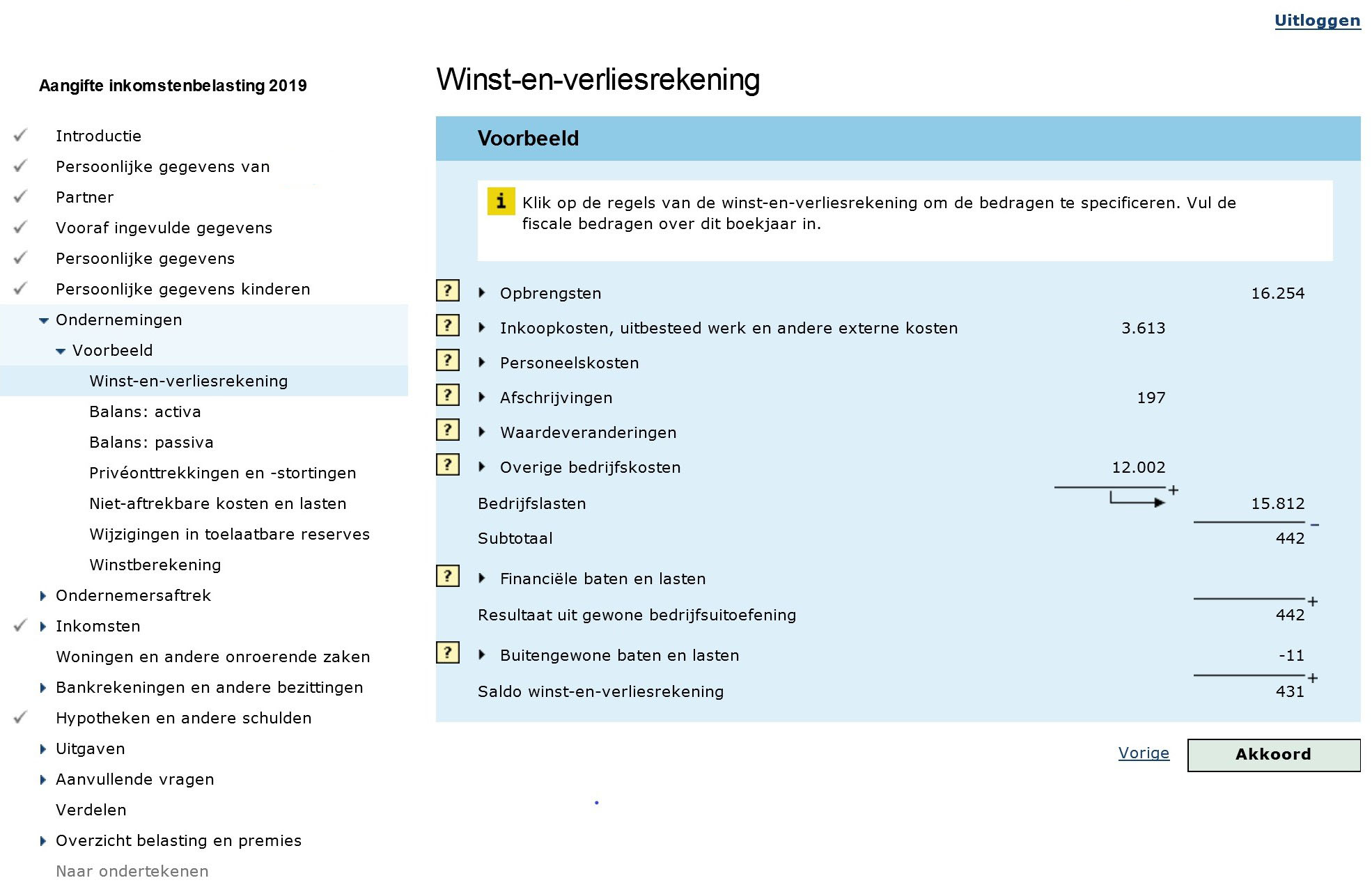 Jaarrekening